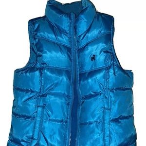 Old Navy Kids Blue Winter Vest Size Medium